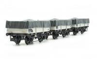 ACC3080 Accurascale 13 Ton Clay Wagon Triple Pack - Flat Hood - BR Grey